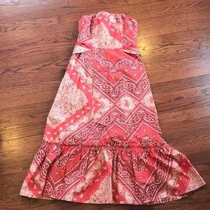 Holding horses Anthropologie dress